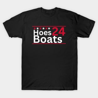 Step Brothers  Boats and Hoes 2024  Election Funny T-Shirt